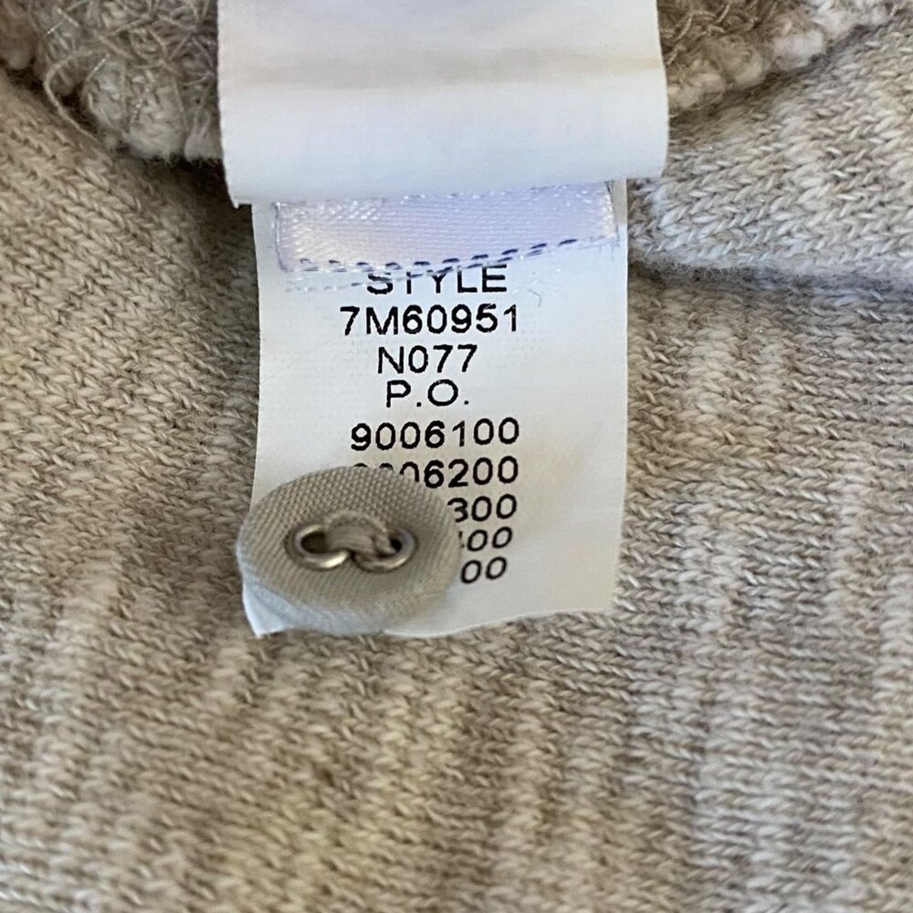 Lucky Brand Twisted Slub Heathered Henley Shirt Beige Men's XL Long-Sleeve Tee - Picture 10 of 13